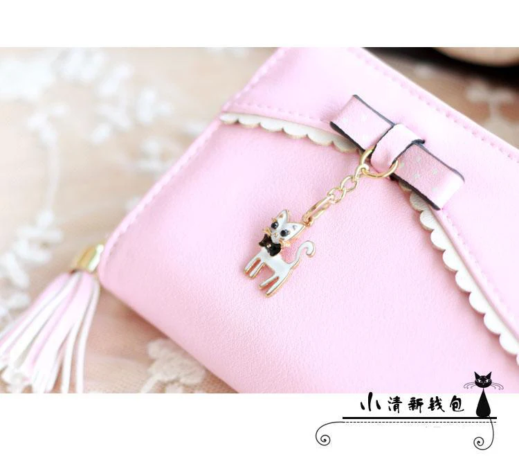 Wholesale Geometric Women Wallets with Zipper Pink 2033 Pocket