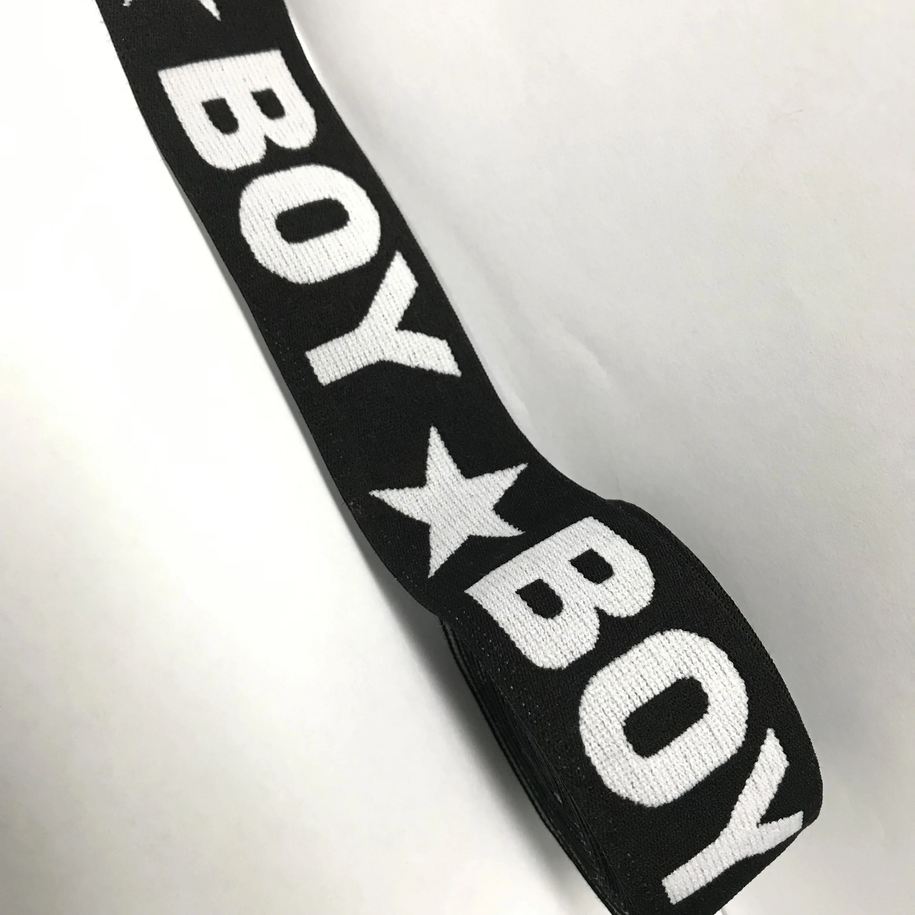 工厂定制提花印花弹性织带用于室内装饰