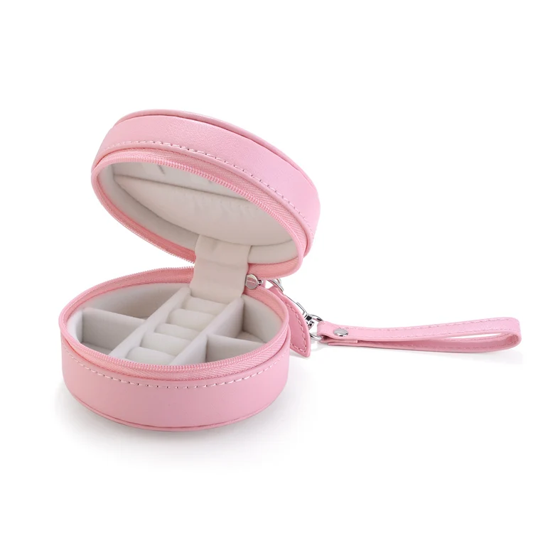 Pu Leather Travel Jewelry Box Set Jewelry Case Buy Makeup Cosmetic