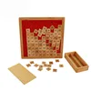 MA076 Montessori Materials for Home School Math Toys Teaching Aids Beech Numbers Math Toys Wooden