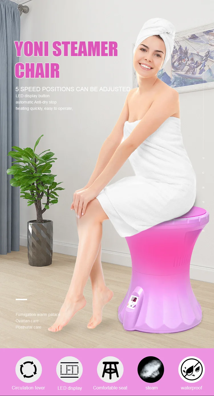 Far Infrared Electric Yoni Steam Stool Prevent Dry Burn Vaginal