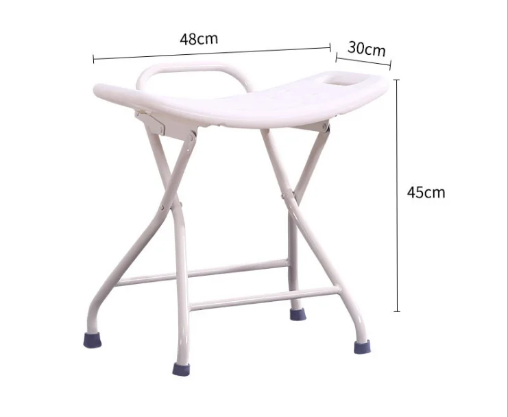 Home Hospital Commode Toilet Chair Shower Seat Waterproof Nonslip