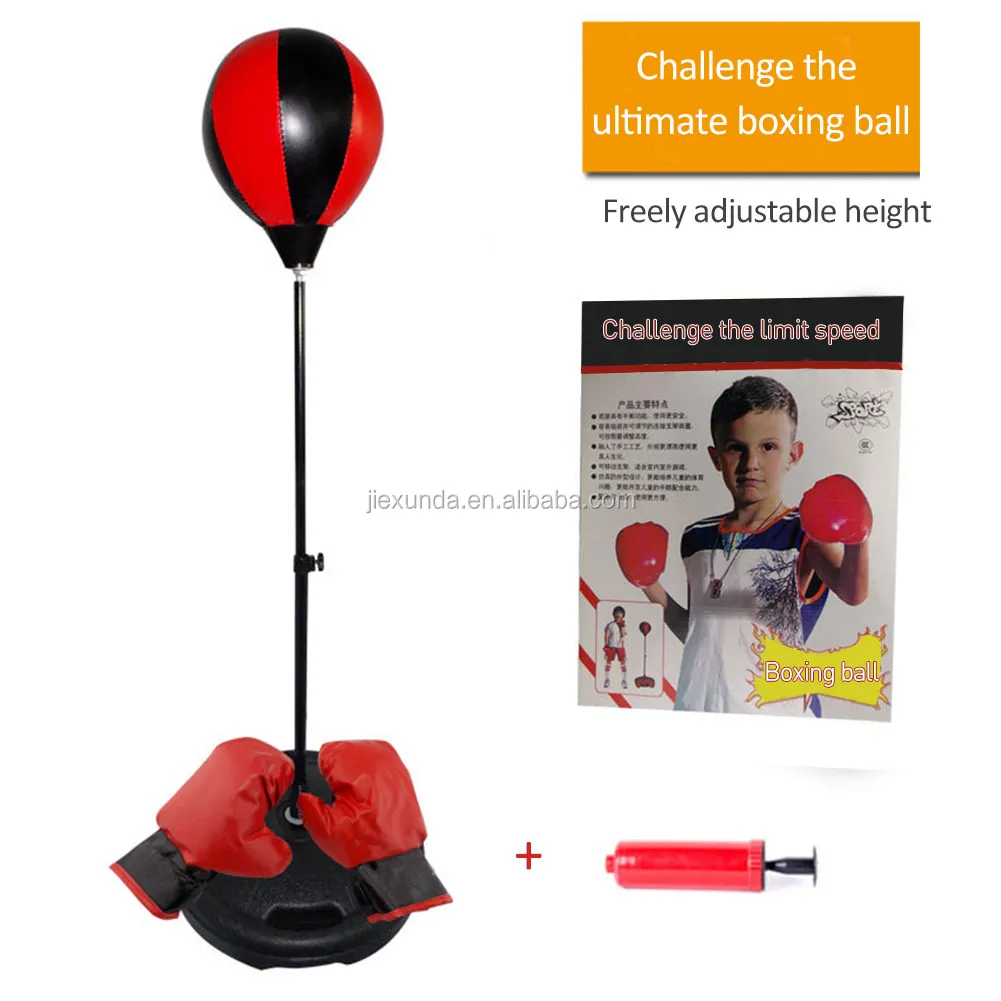 Boy Training Punching Bag Indoor Game Toys Boxing Set For Kids In Door