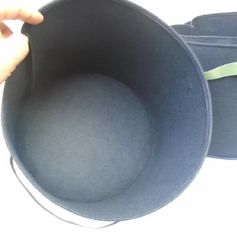 customized colors bag potato planting felt grow handle bags