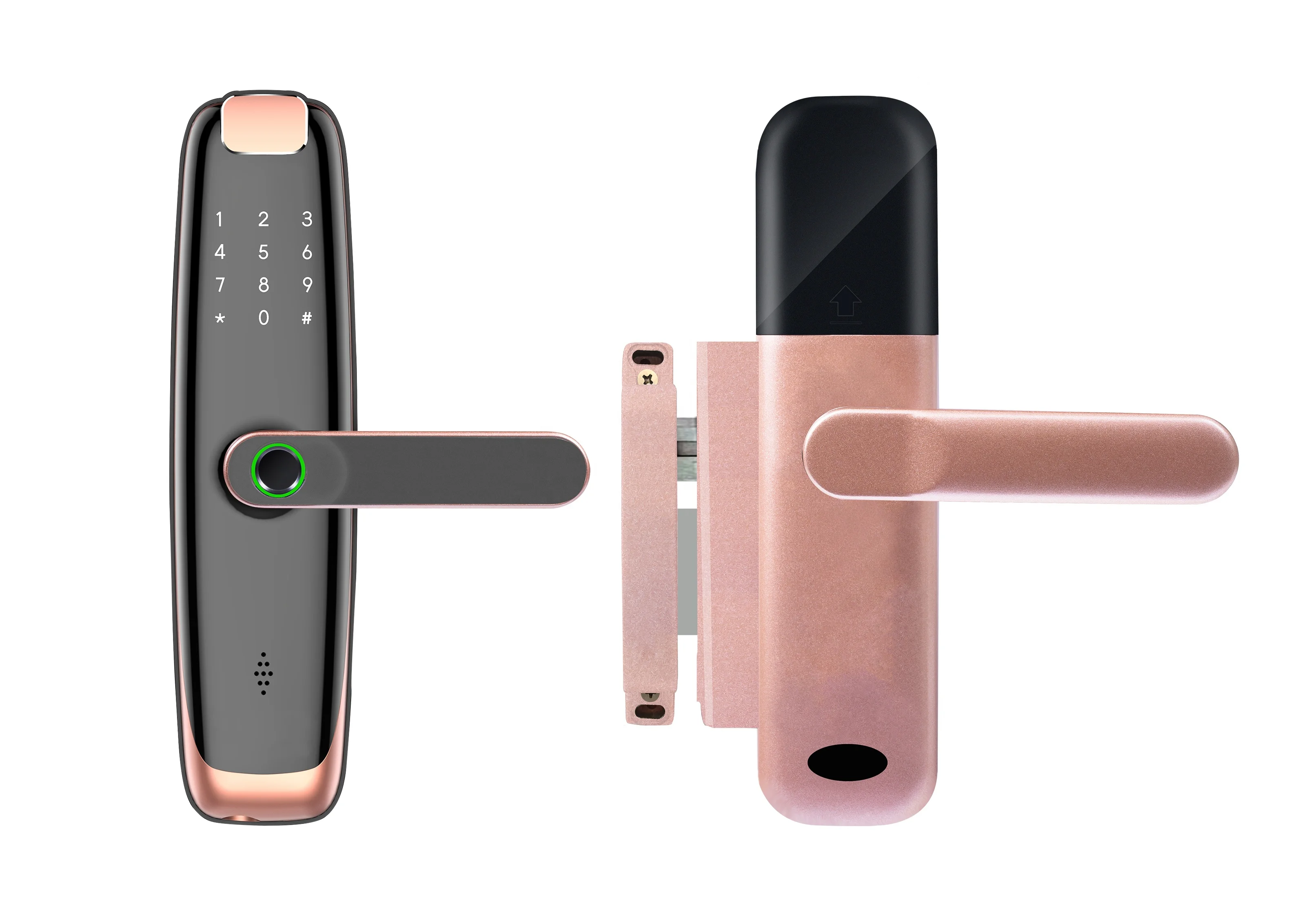 Fechadura Digital Security Keyless Intelligent Thin Door Smart Lock
