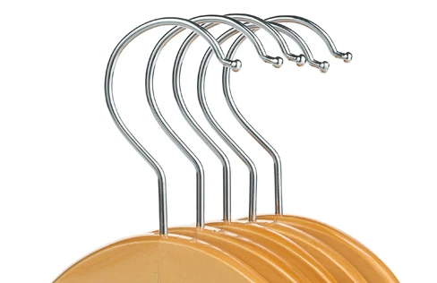 Factory Wholesale Household Items Custom Wooden Clothes Hanger