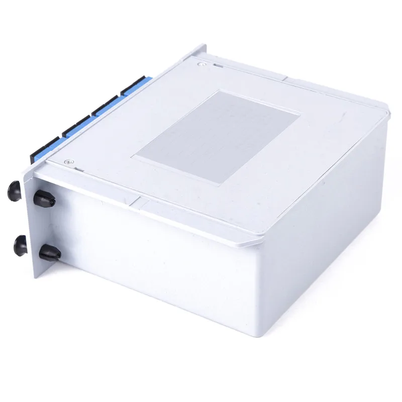 1X16 PLC Optical Splitter Standard LGX Cassette lgx Box Type SC/UPC Connector manufacturing