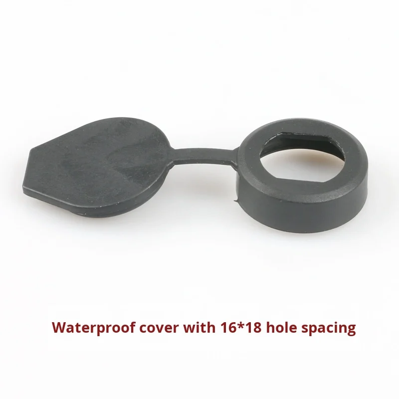 Waterproof Cover Cylindrical Lock Plastic Triangle Lock Climbing Sealed Dustproof Lock Cover Cutting 6000 Series Alloy supplier