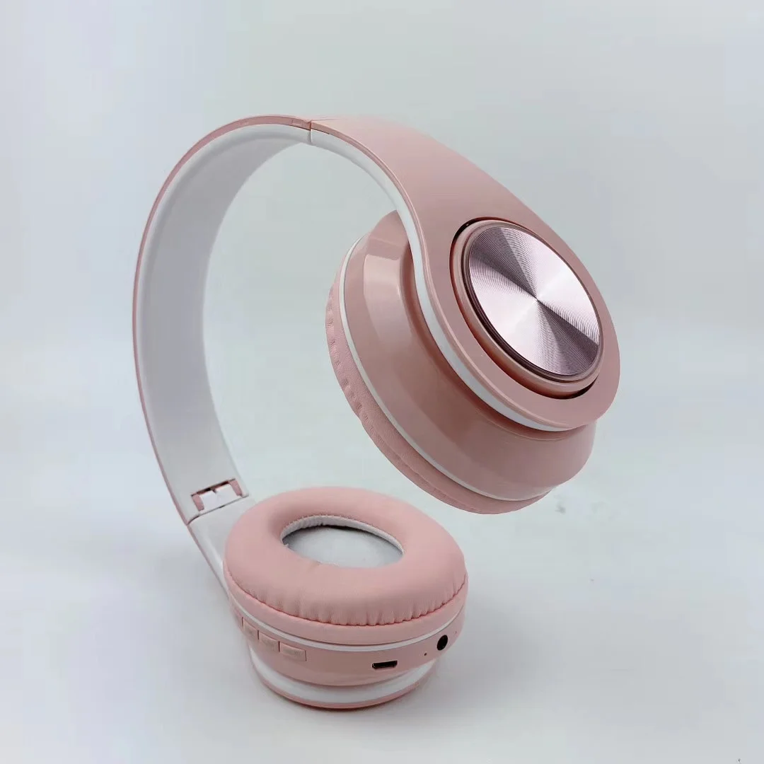 beats wireless headphones pink light