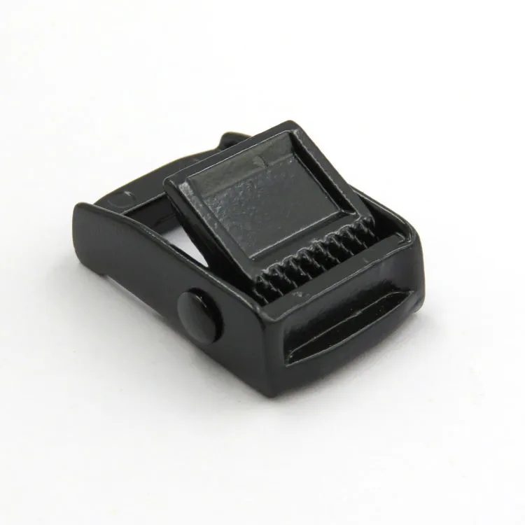 Heavy Duty Black 1 Inch Lock Adjustable Strap Buckle 25mm Metal Cam