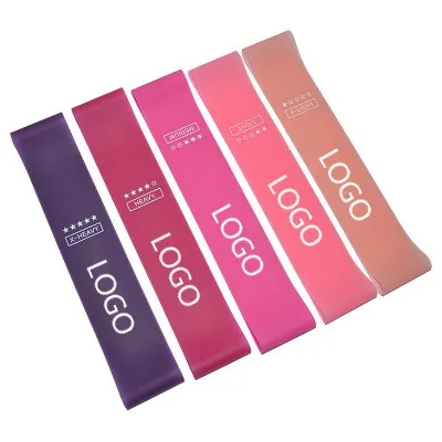 

custom yoga exercise fitness workout band gym equipment belt resistance band