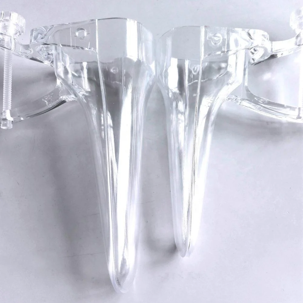 Medical Supplies Gynaecological Transparent Vaginal Speculum Screw