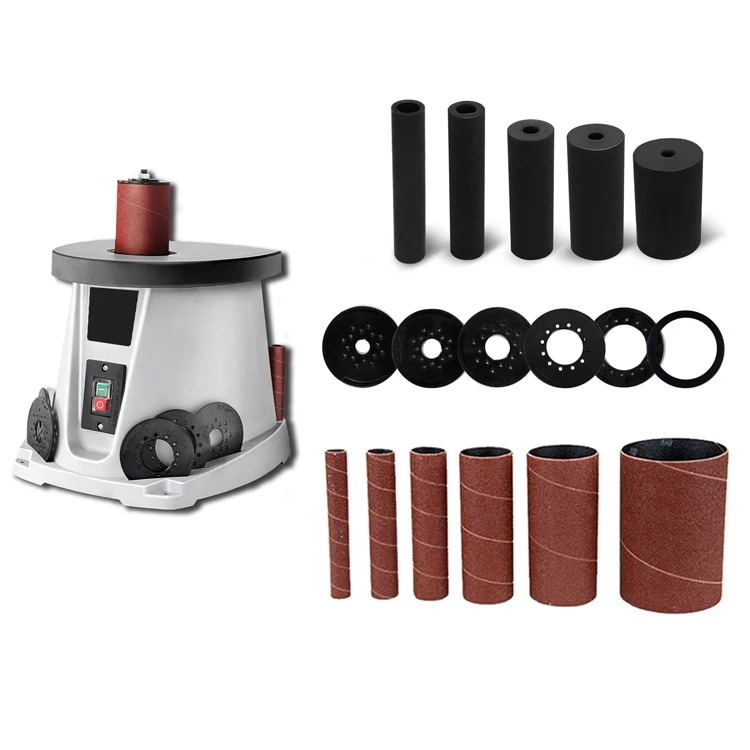 450w Oscillating Bobbin Spindle Sander Power Sanding Machine