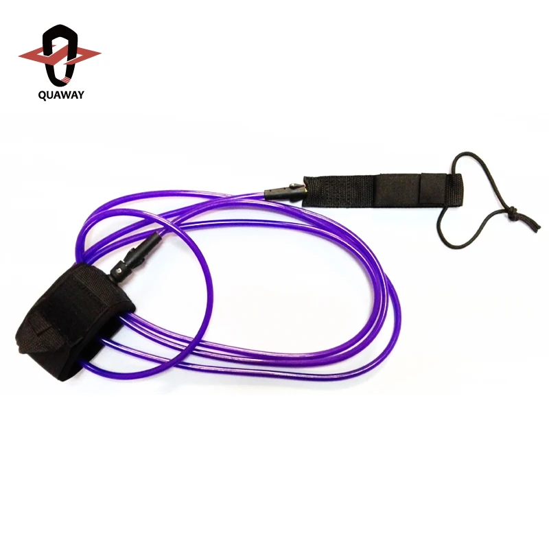 Coiled/straight Surf Leash Customizable Sup Longboard Surfboard Leash