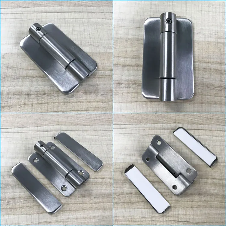 High Quality 304 Stainless Steel Toilet Cubicle Partition Door Spring Hinge with Cover