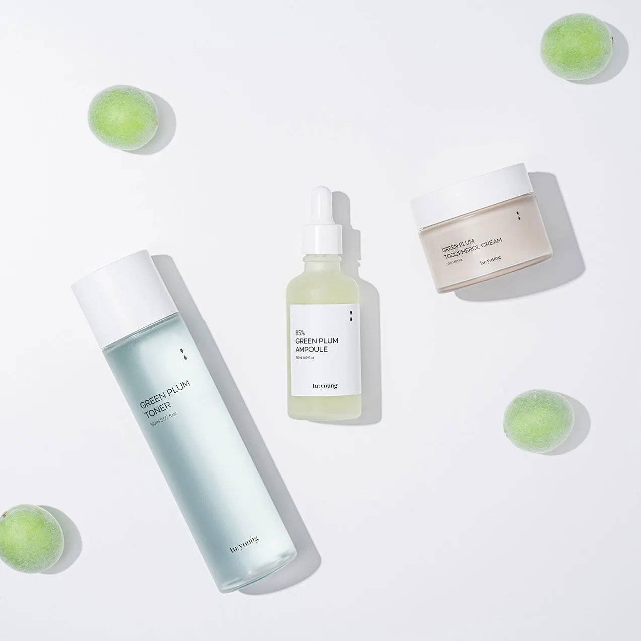 Tuyoung Moisturizing Green Plum Facial Face Cream Made In Korea Anti Aging Korea Skin Care