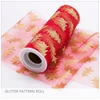 Great decoration, gift bow 100% polyester Christmas tree tulle roll for Holiday party