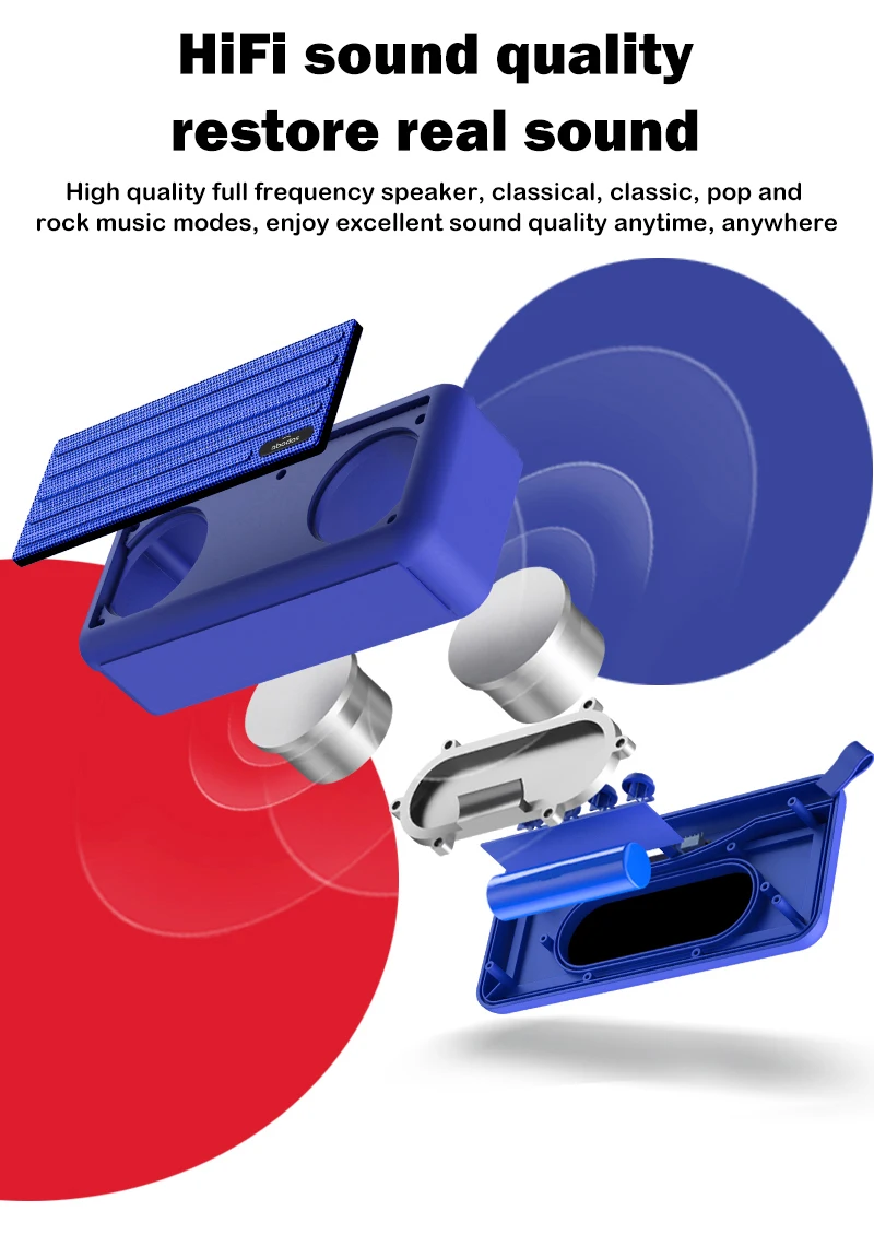 Portable Blue Tooth Speakers Professional Hifi Speaker - ANKUX Tech Co., Ltd