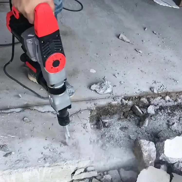 220V 50HZ 20J Power Concrete Wall Slotting Drilling Machine