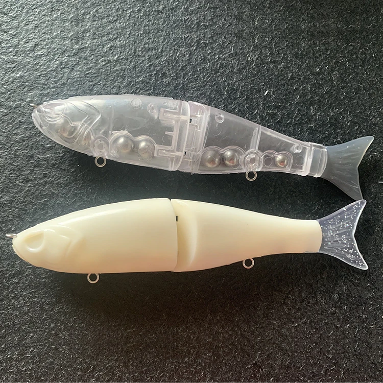 Lvde New Arrival 2 Section Glide Bait Blanks Trout Bait Blanks 17.8cm