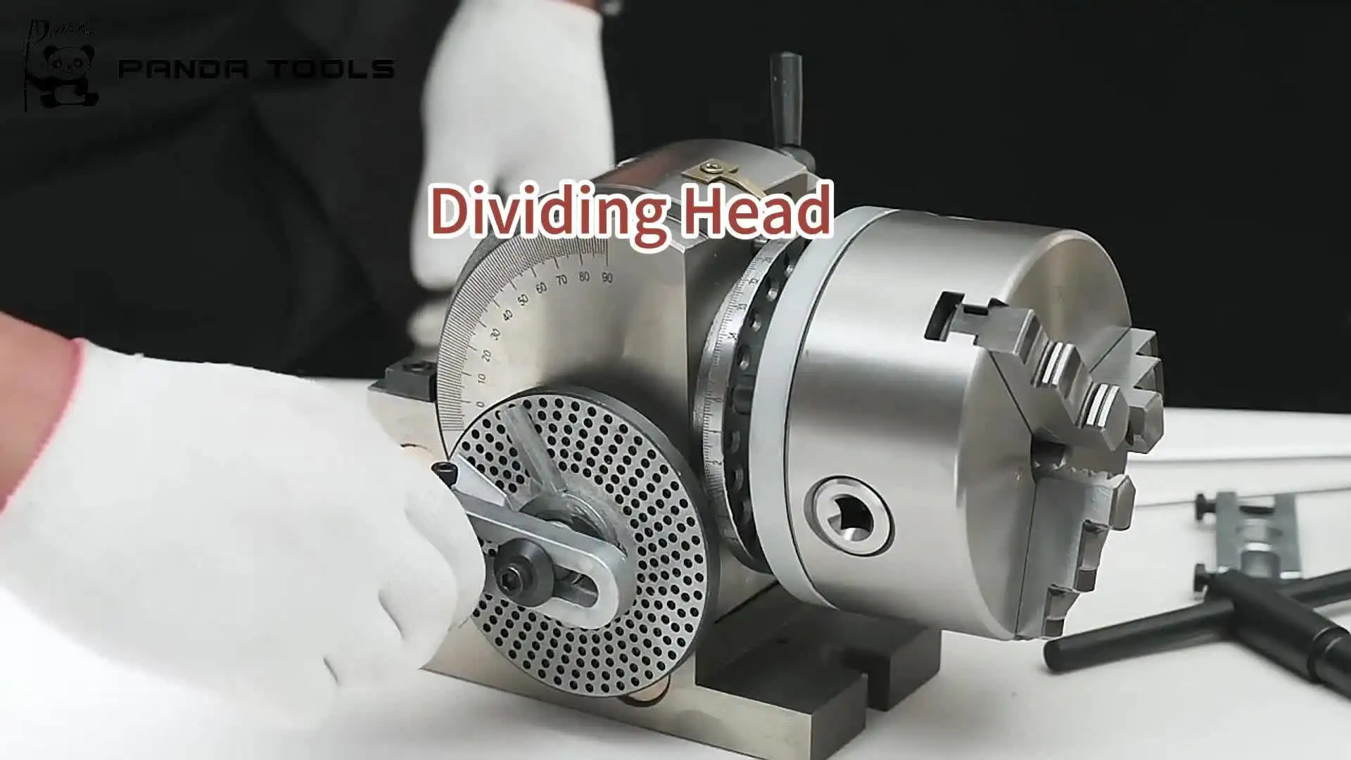 Dividing Head BS-0 5inch 3 Jaw Chuck for Milling Machines
