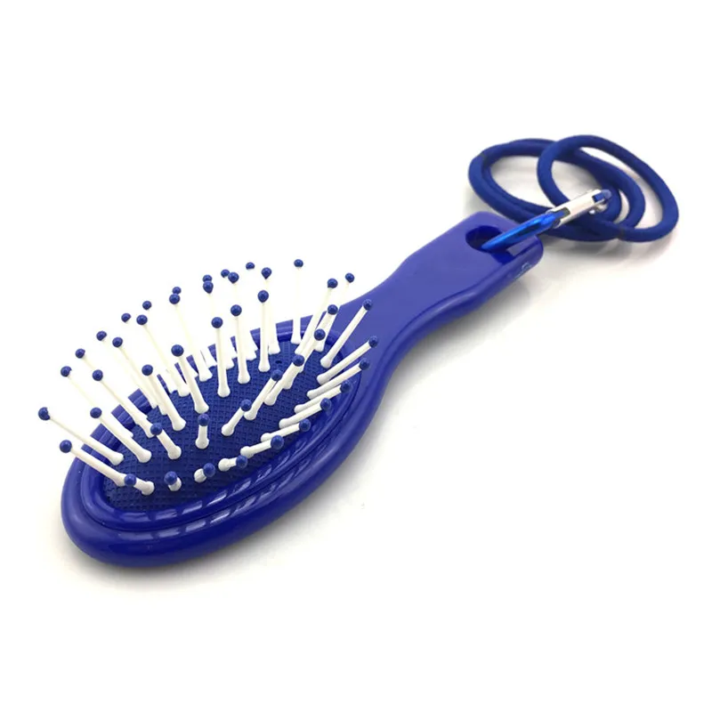 Small Kids Hair Brush Pink Cushion Hair Detangler Brush