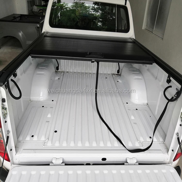 Aluminium Hard Retractable Tonneau Cover For Colorado Hilux Navara Ram
