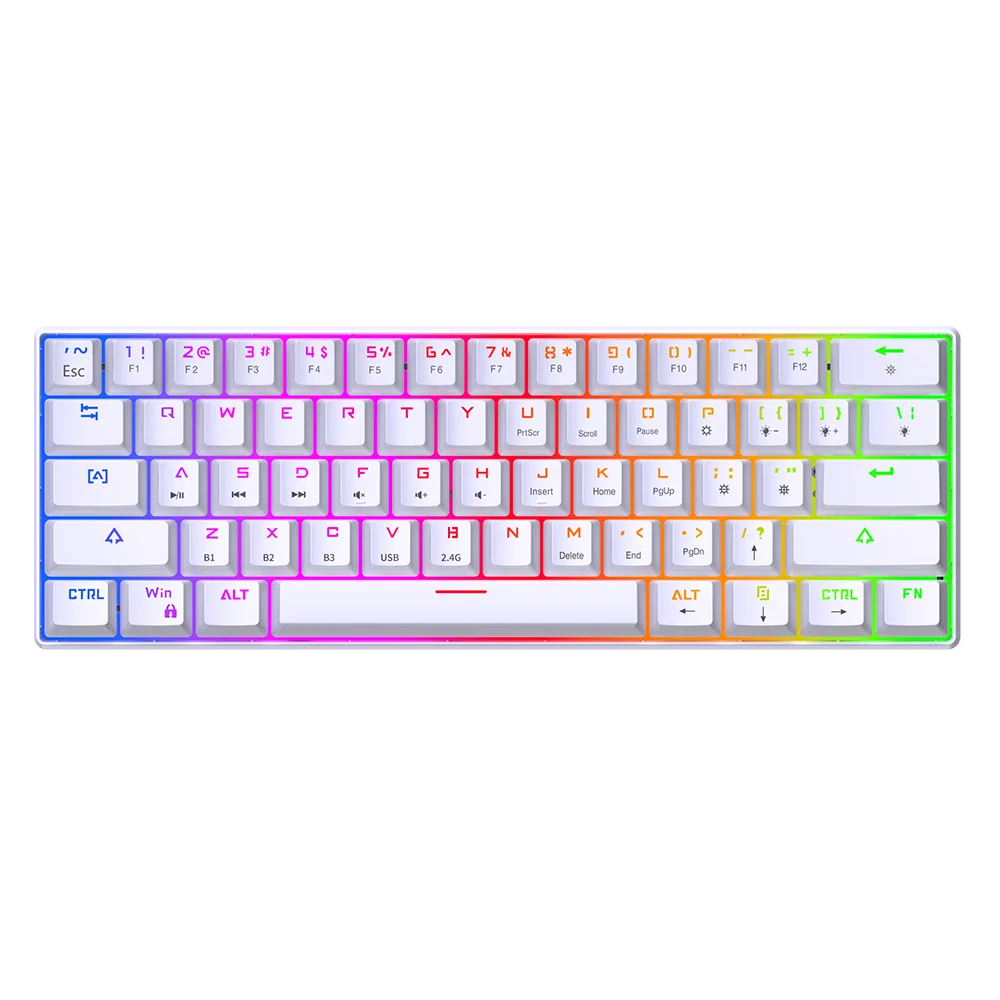Redragon 60 Rgb Keyboard Wireless Oem Custom Mechanical Keyboard