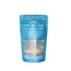 Custom printed food grade stand up zipper bag sea salt packaging zip pouch