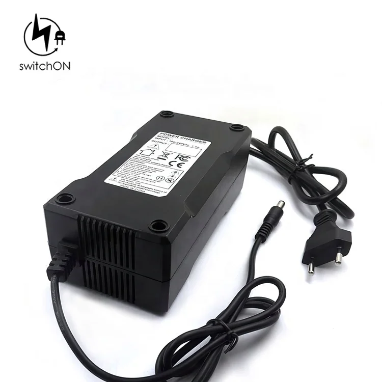 
Smart Automatic 48V Lithium Battery Charger 58.8V 4A 14S For Segway 18650 Balance Wheel 