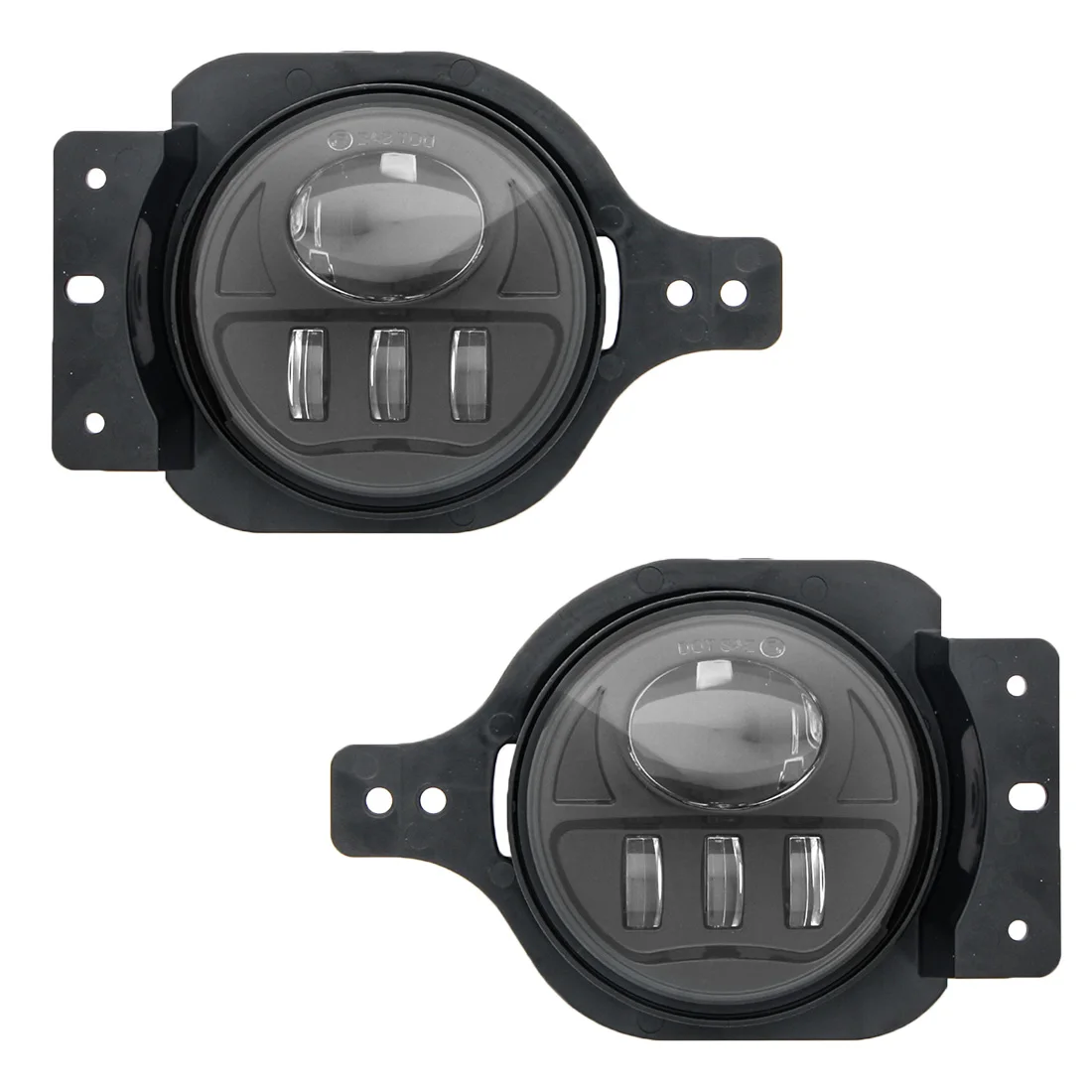 Black Chrome Bezel Cheaper Round 4 Inch Led Fog Light for Car