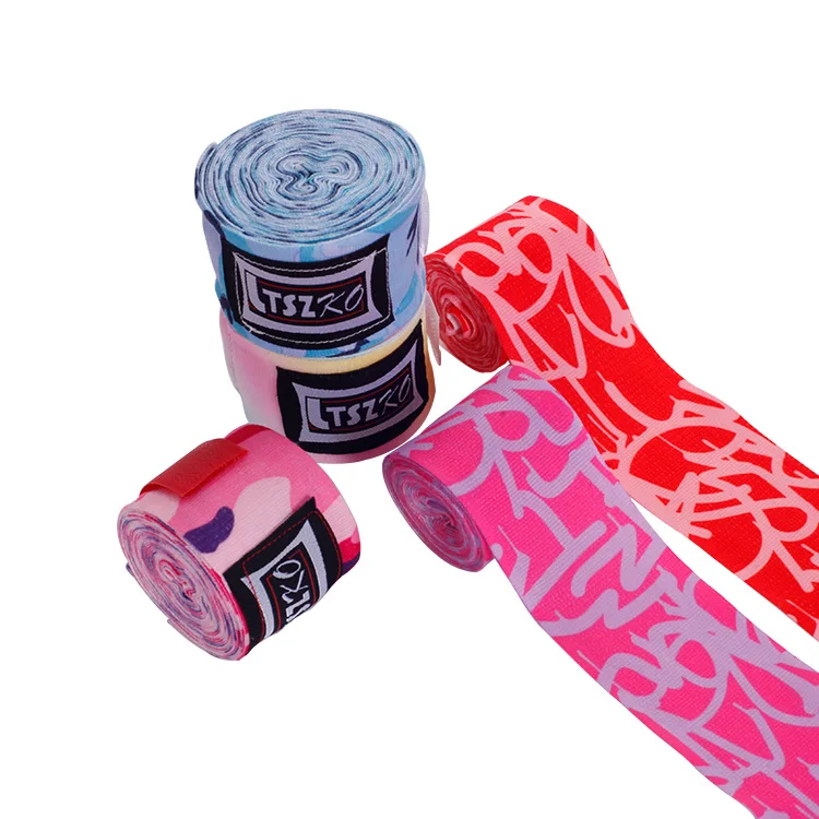 High Standard Custom Printed Boxing Bandage Hand Wraps Buy Custom Boxing Hand Wraps,Boxing