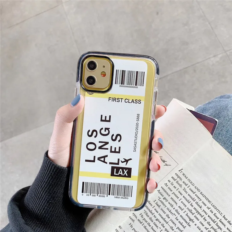 and more model Personalised Custom Airplane Ticket,Boarding Pass Travel Fits for Iph 7,8,8+,X,Xr,11,12 Galaxy s10,s20,A51,A11 S21