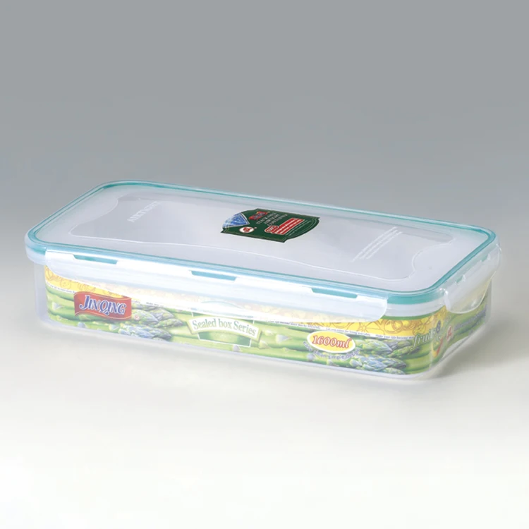 1600ml Practical Small Flat Plastic Airtight Food Container - Buy