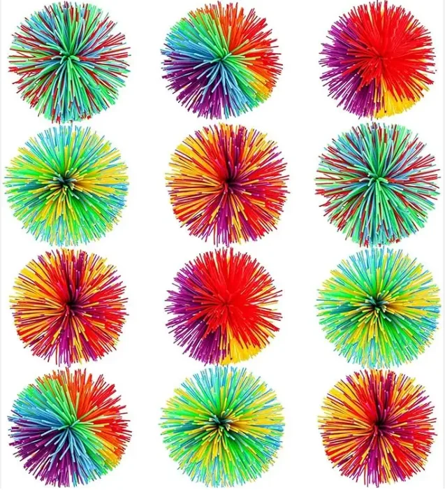 Monkey Stringy Balls - Soft, Bouncy Sensory Toys for Kids