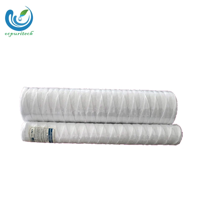 product-Ocpuritech-20 inch high quality 5 micron pp yarn string wound element nsf water filter cartr