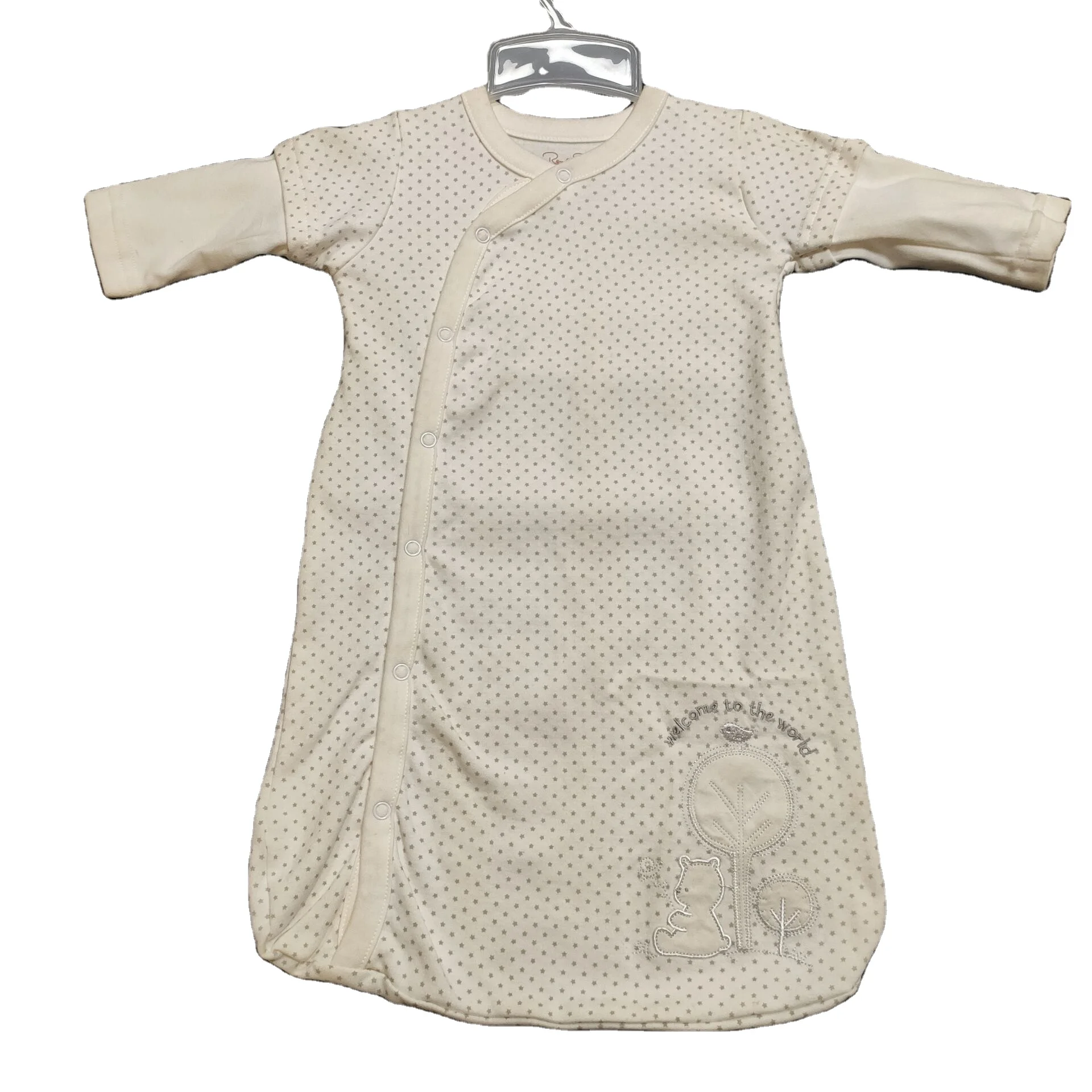 
Accept custom logo 100% cotton baby sleeping bag 