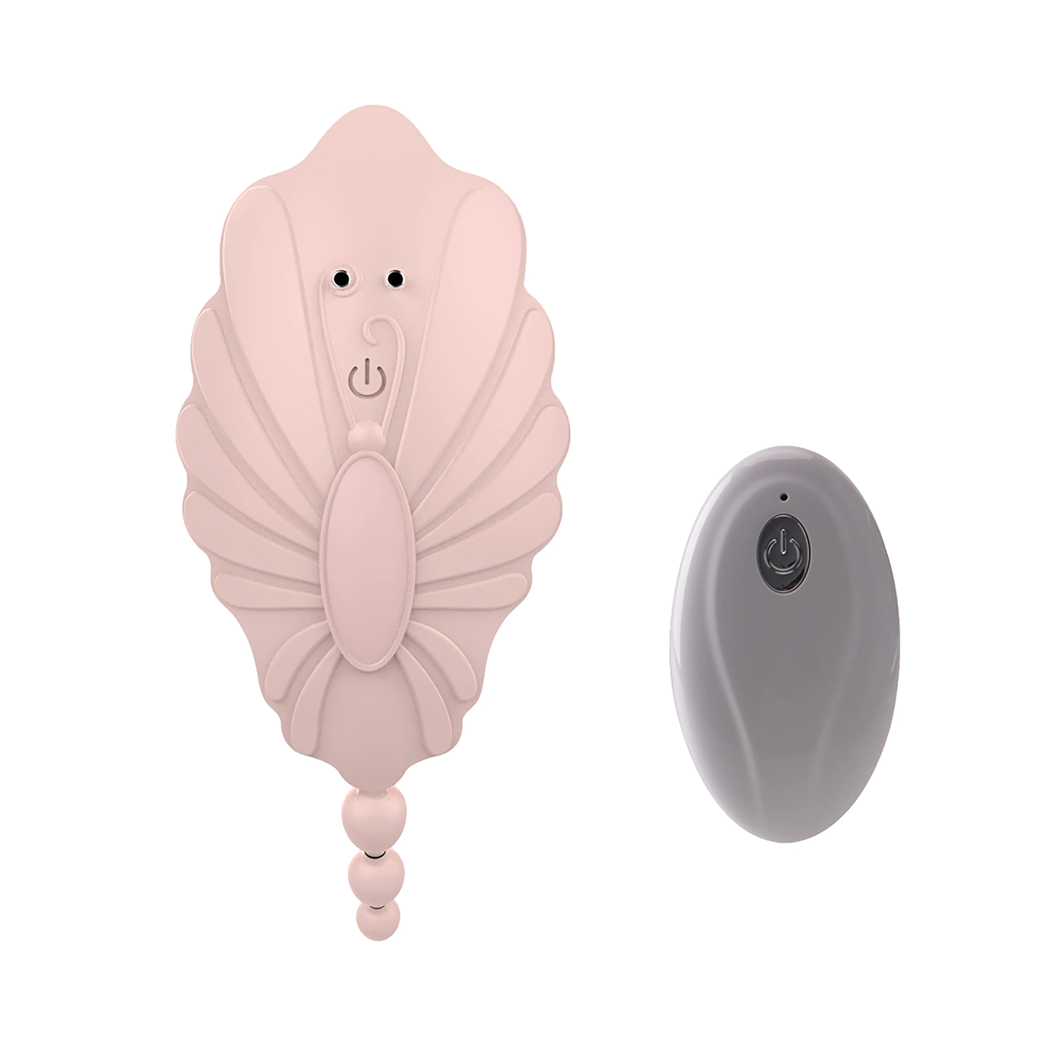 Silicone Butterfly Wearable Sex Vibration Rechargeable Massager Remote Control Sex Vibrator