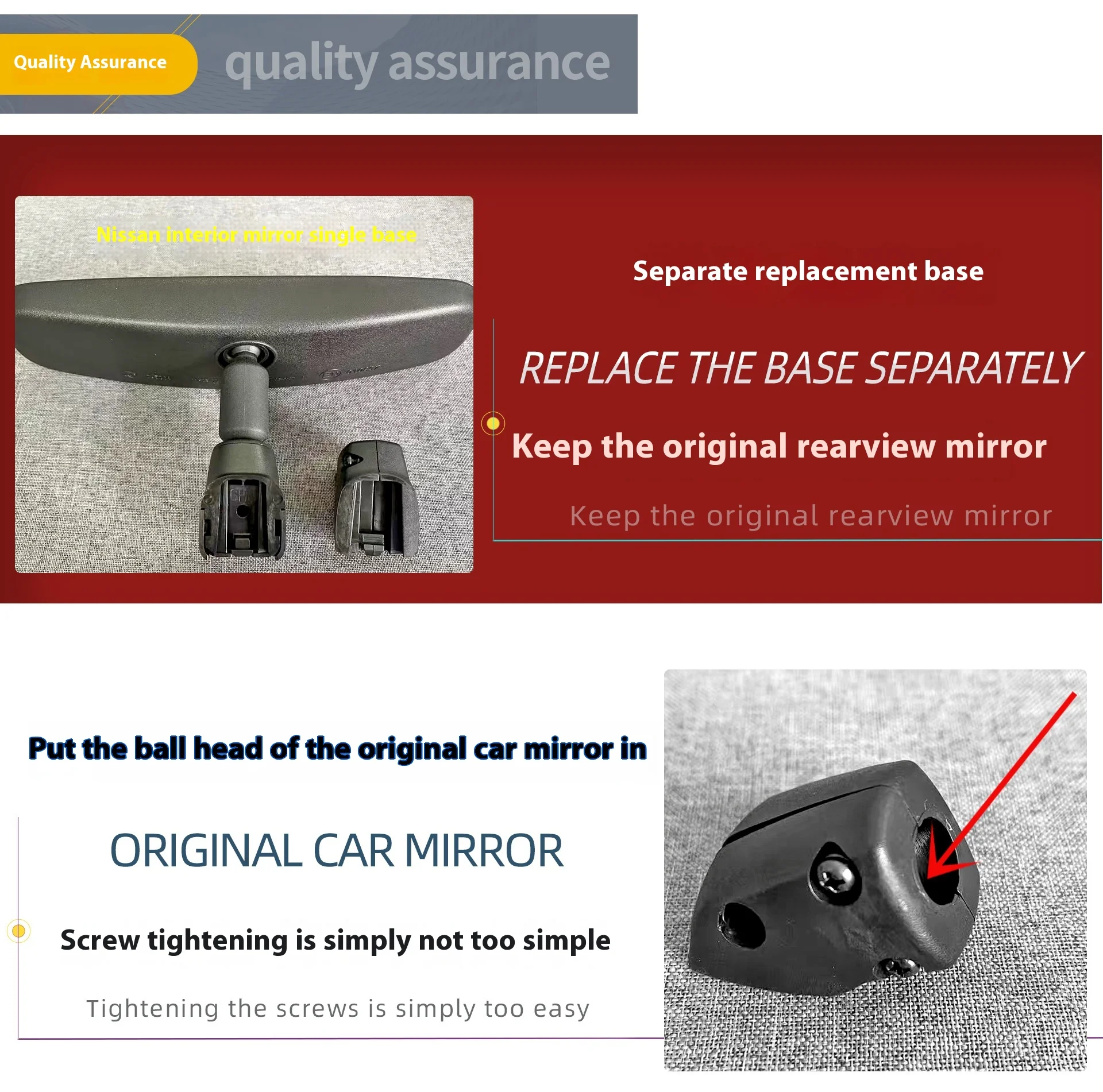96321-2DR0A Car Interior Rear View Mirror for Nissan| Alibaba.com