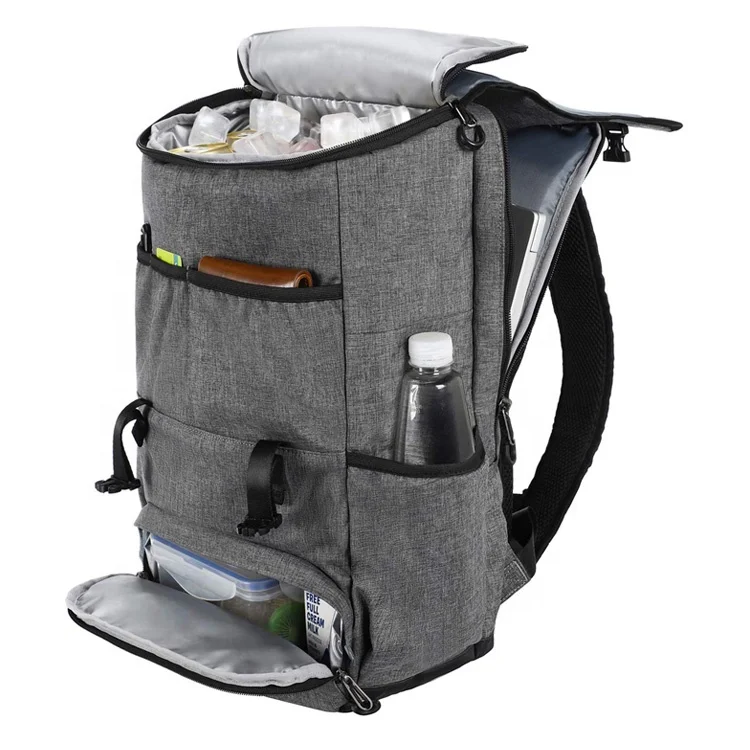 Doubledecker Insulated Backpack Cooler With Laptop Compartment Large