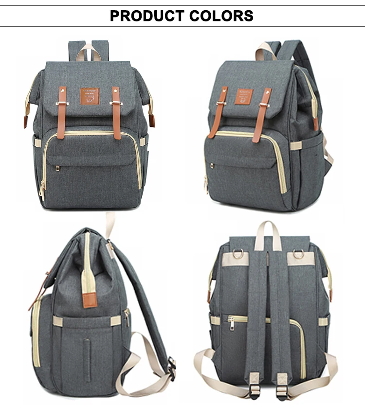 Pretty Mummy Daddy Baby Changing Rucksack Carry Bag Bolsa De Bebe Usb