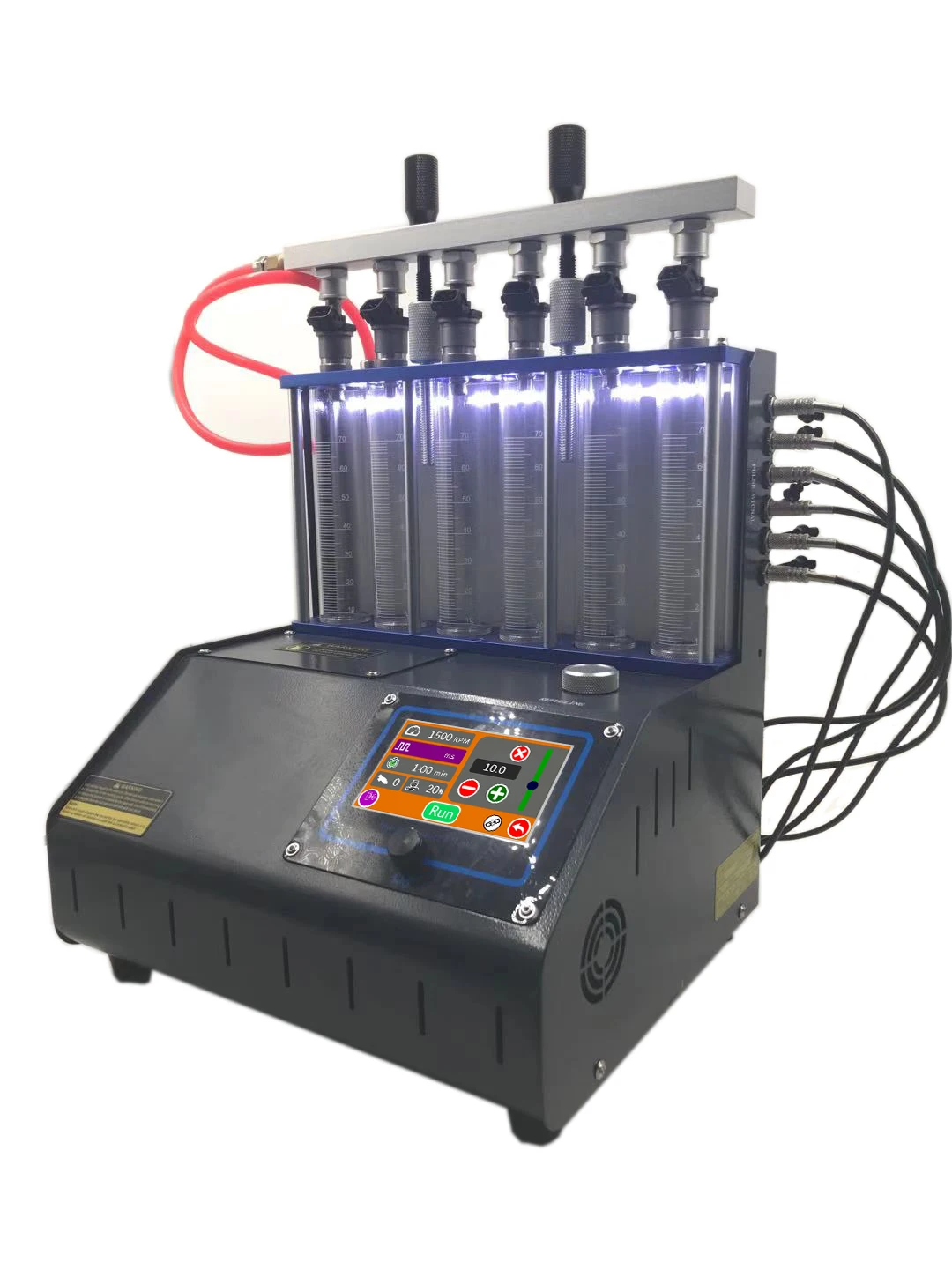 AusLand Ultrasonic GS6 Plus GDI Injector Cleaner And Tester 110V 220V With 4' LCD Screen