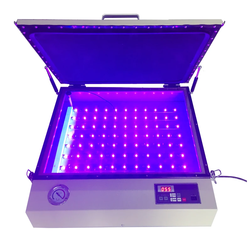 New design exposure machine with LED light exposure time only 15-20 seconds and large exposure area  size can be customized