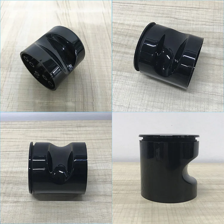 Wholesale Durable Waterproof Black Anti Corrosion Nylon Toilet Cubicle Partition Handle