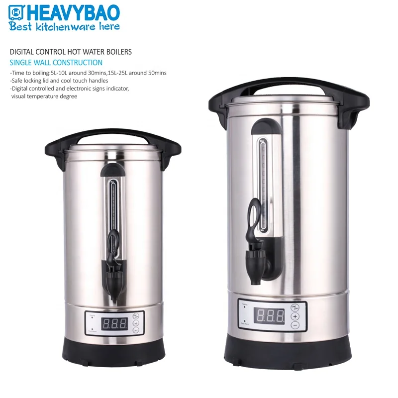 Stainless Steel Electric Drinking Hot Water Heater Coffee Maker Tea Warmer Heating Element