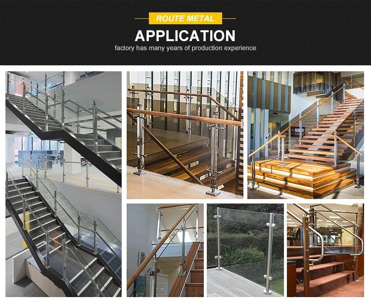 Glass Stair Balustrade Handrail With Low Price