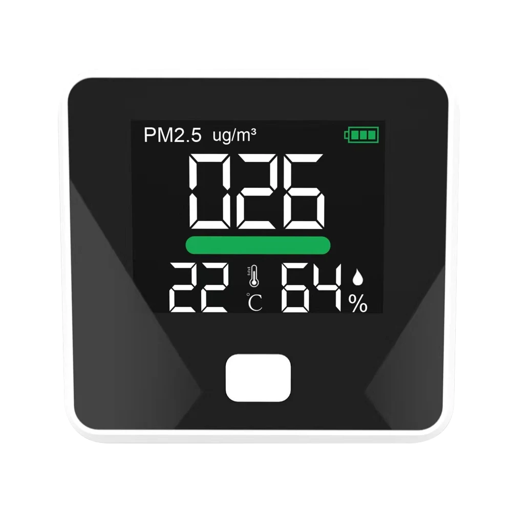 Air Quality Monitor Pm2.5 Detector Detect & Test Indoor Outdoor Micron