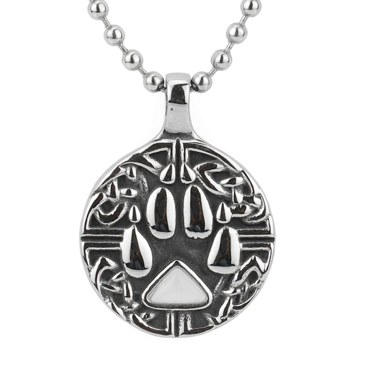 

Wolf Paw Necklace,6 Sets
