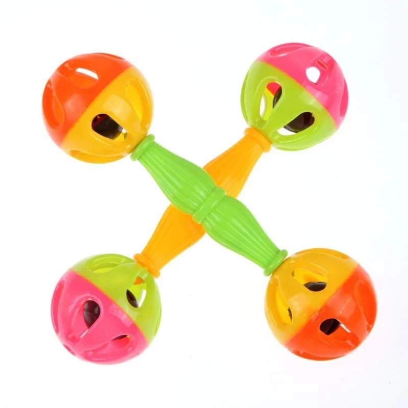 Child's Hand Shake Bell Ring Wrist Bell Rattles Baby Activity Toy HY 