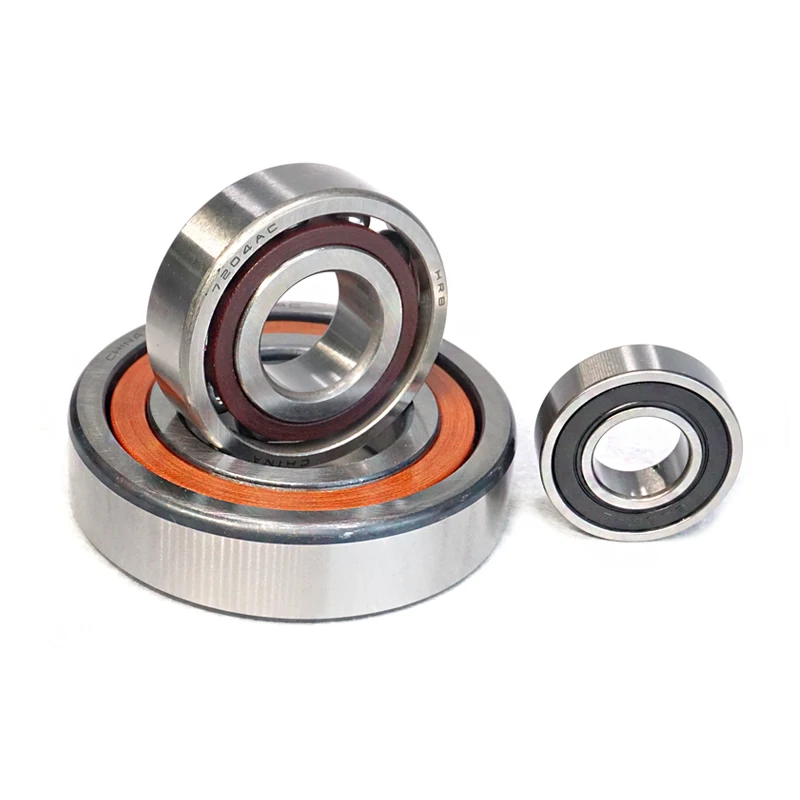 Bearing 6200-6206Z 2RZ Series Rubber Sealed Iron Sealed Steel Material details